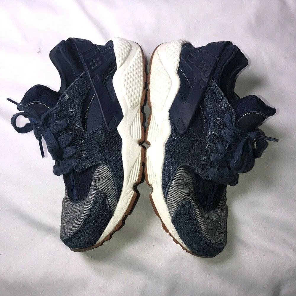 Nike Air‎ Huarache Run denim Women Sneakers Size 9